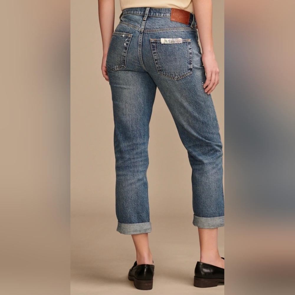 Women's Lucky Mid-Rise Boyfriend Jeans Size 8/29 - Picture 6 of 10